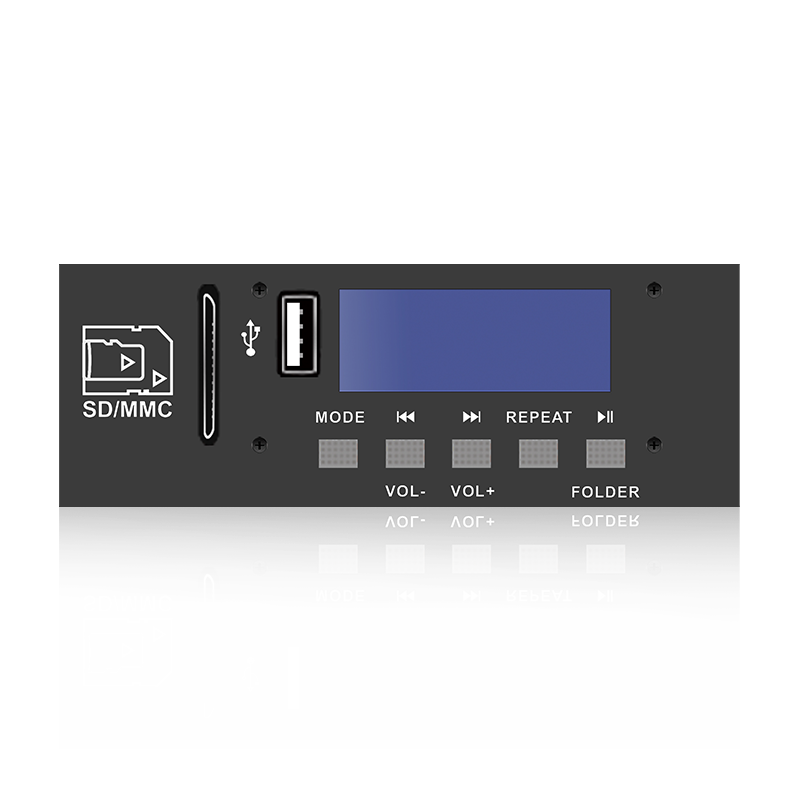 LCD6220: Pięć przycisków Złącze SD/USB Ekran LCD Odtwarzacz MP3 z Bluetooth, TWS