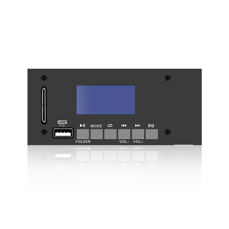 LCD6226: Sześcioprzyciskowe złącze SD/USB Ekran LCD Odtwarzacz MP3 z Bluetooth, TWS