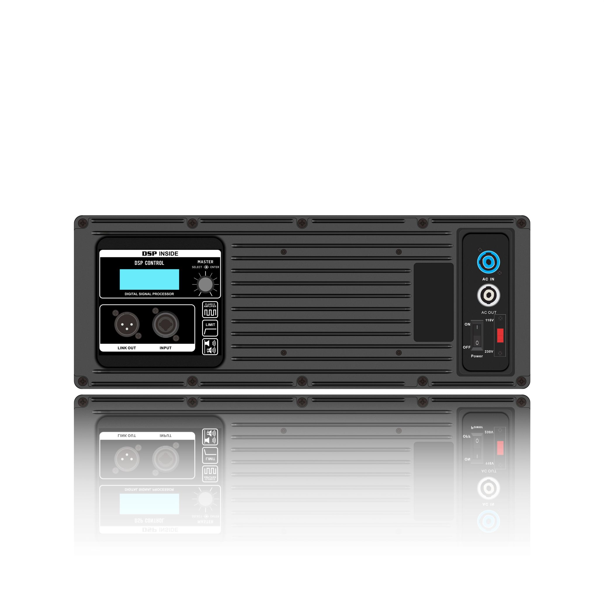 Aktywny wzmacniacz liniowy QMC800X Pro